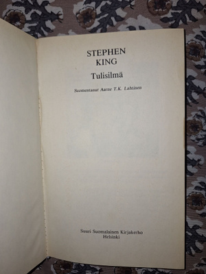 Stephen King : Tulisilmä