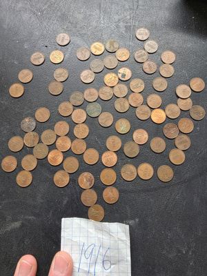 1 penni 1916 n 65kpl