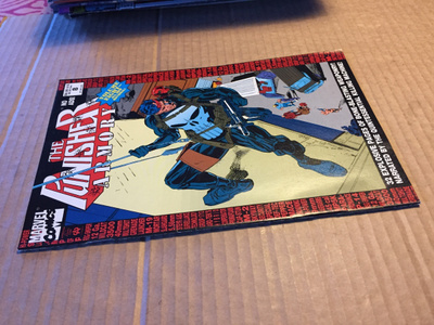 MARVEL THE PUNISHER ARMORY 8/1993 HYVÄ