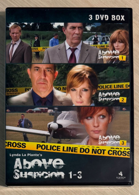 Lynda La Plante: Above Suspicion: Kaudet 1-3 (3DVD) *UUSI*