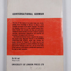Joseph Harvard : Conversational German - a course for adults - pikkukuva 2