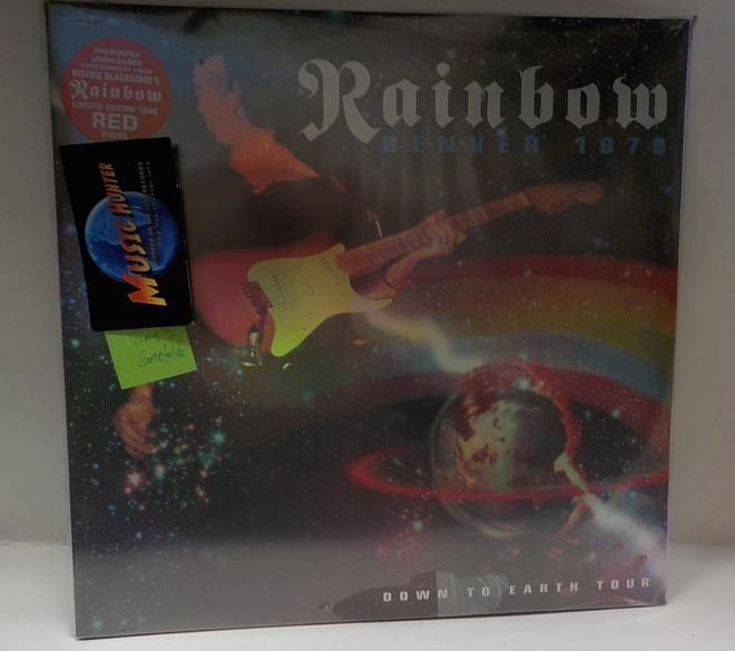 RAINBOW - DENVER 1979 RED VINYLS  UUSI 2LP +