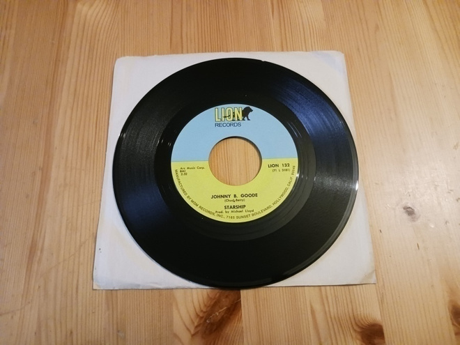 Starship – Johnny B. Goode 7" orig 1972 Rock'n'Roll rare