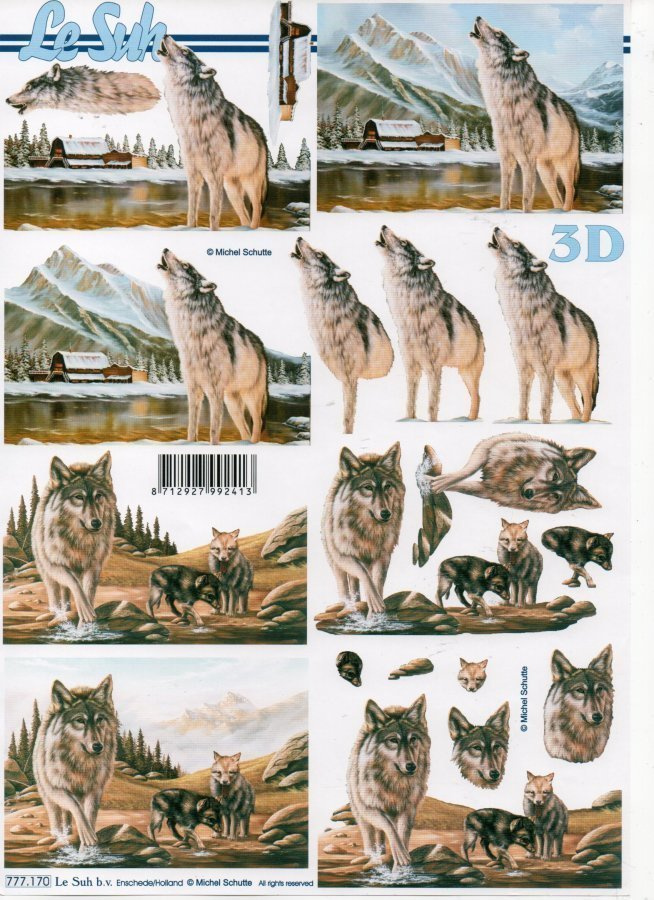 3D "SUDET JA VUORISTOMAISEMA" /Le Suh