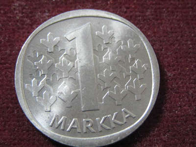 1 markka 1976