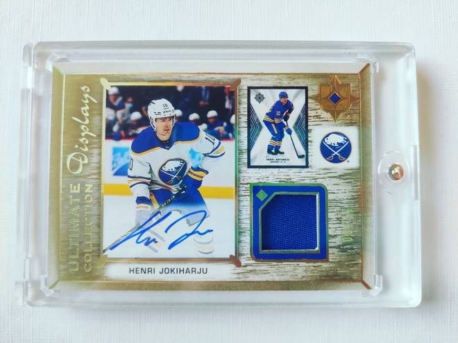 Henri Jokiharju 21-22 Ultimate Collection Displays Gold /35