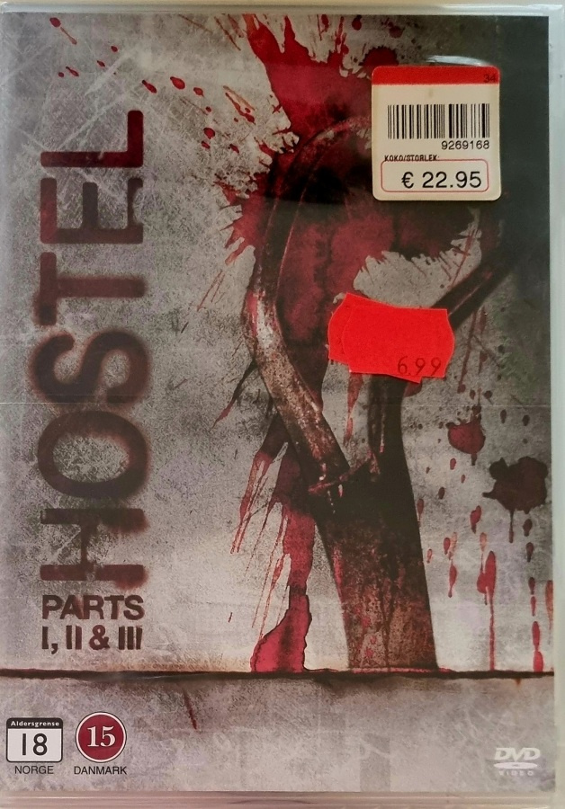 HOSTEL 1-3 / PARTS I, II & III DVD