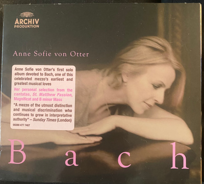 Anne Sofie von Otter: Bach cd