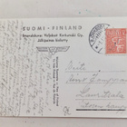 VANHA Postikortti Salo Lahnäjärvi kulk 1958 Karhumäki - pikkukuva 2