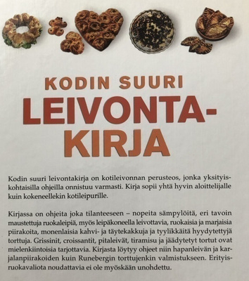 Kodin suuri LEIVONTAKIRJA