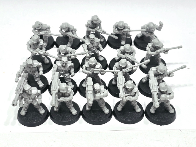 WH40K - 20kpl Imperial Guard Infantry (Rogue Trader) [K152]