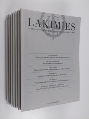 Lakimies : Suomalaisen lakimiesyhdistyksen aikakauskirja ...