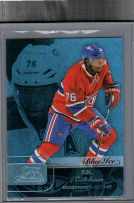 2015-16 Fleer Showcase - Flair - Ice Blue - 1,00 € / kpl
