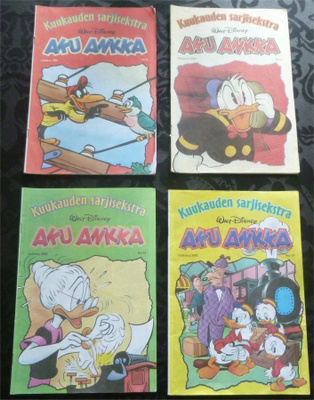 Aku Ankka sarjisextrat 6-14, 5 kpl