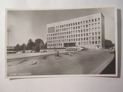 VANHA Postikortti Kotka 1950-l Alkup.Mallikappale