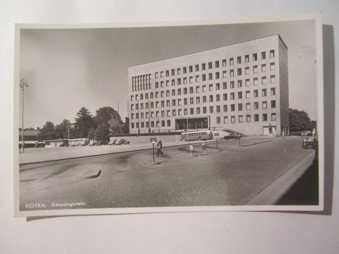 VANHA Postikortti Kotka 1950-l Alkup.Mallikappale