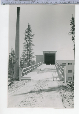 Saseka tehdasalue Nordsjö-Kallvik Vuosaari vanha valokuva