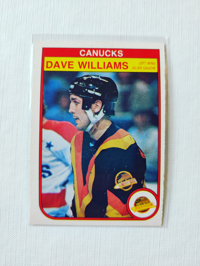 82-83 Opc - Dave Williams