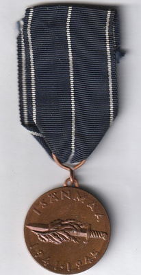 ISÄNMAA MITALLI X-0344