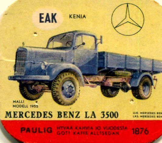 PAULIG KAHVILAPUT, MERCEDES BENZ LA 3500