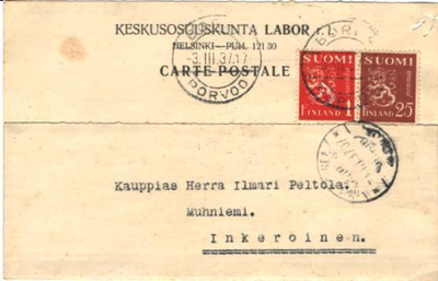 FIRMAKORTTI PORVOO-INKEROINEN