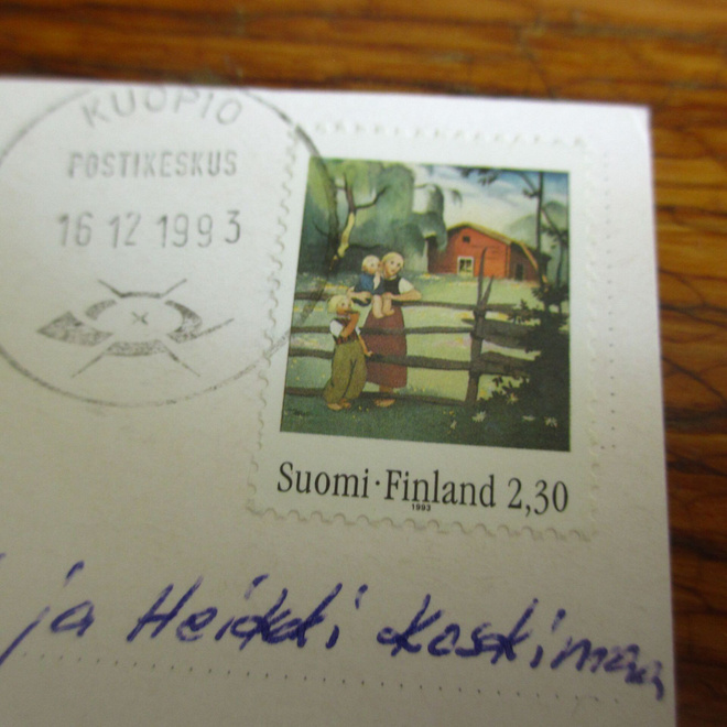 punaristi np pk kulkenut 1993 wendelin merkillä