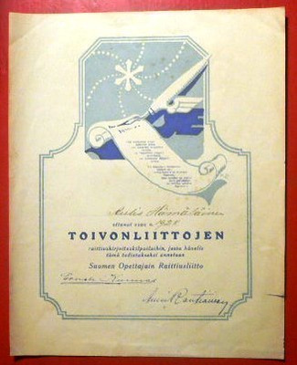 Suomen Opettajain Raittiusliitto / Toivonliittojen raittius
