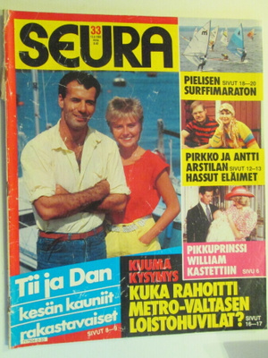 SEURA LEHTI 33 / 1982 43 V. TAKAA SISÄLLYSLUETTELO KUVISSA