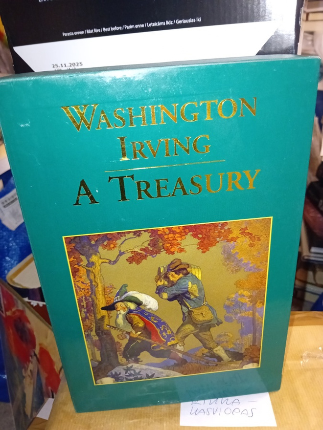 Washington Irving : A TREASURY BOX ( SIS POSTI KULU  )