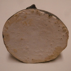 KOIRA-FIGUURI 3.  VANHA MUSTA KIPSINEN KOIRA-FIGUURI - pikkukuva 5