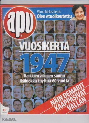 Apu 1/07 - Lääkkeet Merkel Teatteri Demarikaappaus