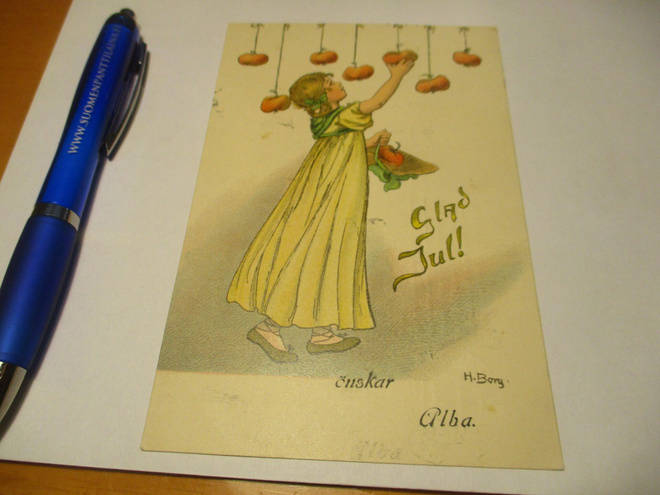Glad Jul ! -1905 Lohjan Vaanilaan mennyt