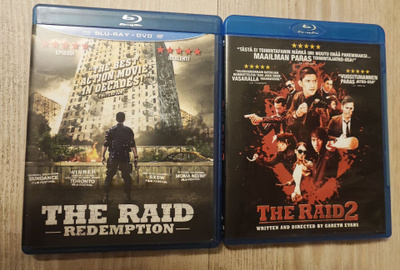 The Raid Redemption The Raid 2 BLU-RAY