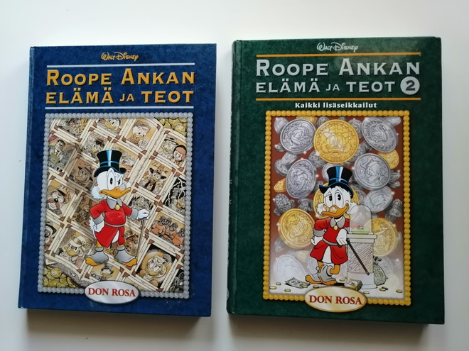 Rosa, Don: Roope Ankan Elämä ja teot 1 ja 2