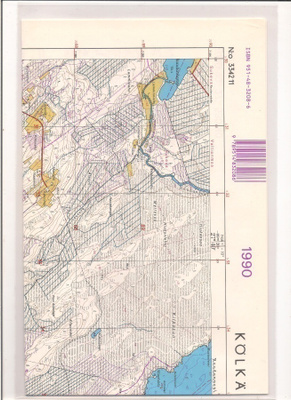 Peruskartta 1:20 000 Kölkänjärvi, Sonkajärvi