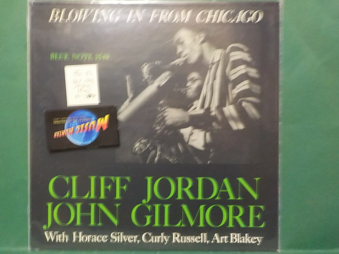 CLIFF JORDAN/JOHN GILMORE -BLOWING IN FROM CHICAGO M-/EX+ LP