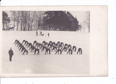 VANHA Valokuva Suojeluskunta Kuopio 1921 Postikorttikoko