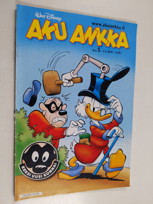 Aku Ankka N:o 5/2016