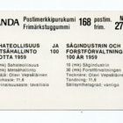 Purkkakuva Panda POSTIMERKKIPURUKUMI Sahateollisuus Metsähal - pikkukuva 2