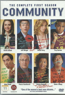 Community - kausi 1 DVD 4-levyä suomitekstit