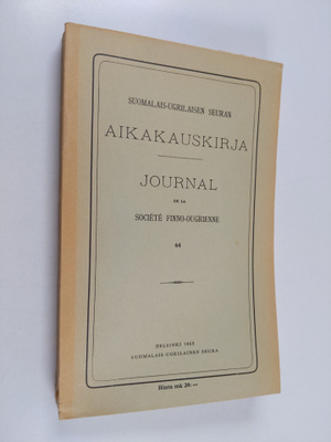 Suomalais-ugrilaisen seuran aikakauskirja 64