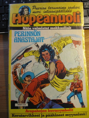 Hopeanuoli - Perinnön anastajat - lehti