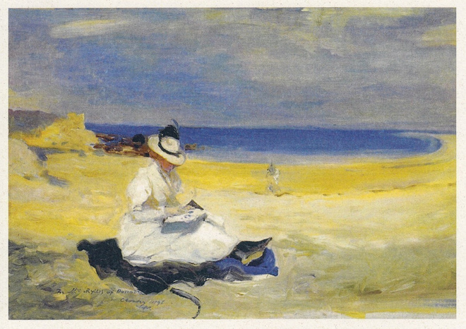Charles Conder: Meren rannalla