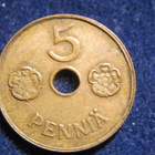 5 penniä 1943 - pikkukuva 1