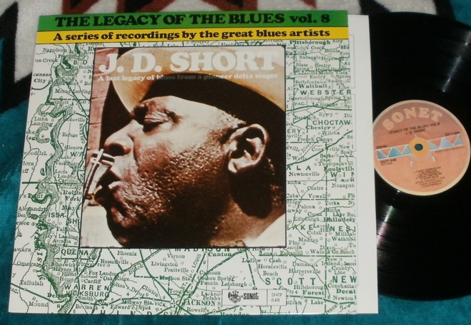 J.D. SHORT ~ The Legacy Of The Blues Vol. 8  ~ LP Ex/Ex