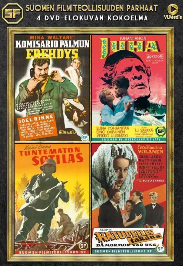 Suomen Filmiteollisuuden parhaat  (4xDVD)