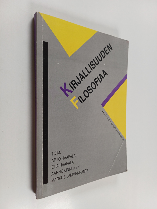 Aarne Kinnunen : Kirjallisuuden filosofiaa