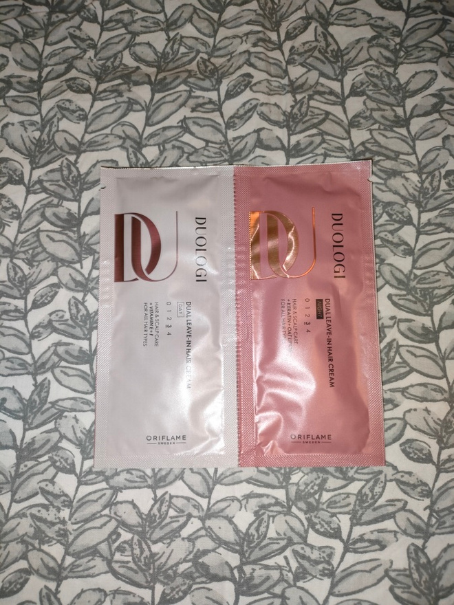 ~Oriflame DUOLOGI Dual -hiuksiin jätettävät hoitoaineet~