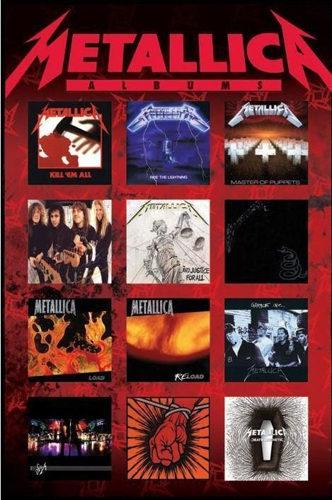 METALLICA - ALBUM COVERS (2009) JULISTE