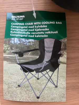 New Biltema CampingChair/lämpölaukulla varustettu retkituoli